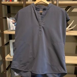 Charcoal Rafaela oversized scrub top size medium.